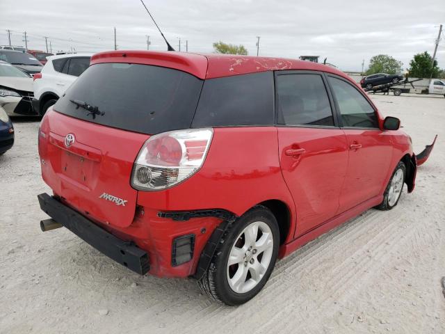 2T1KR32E48C710013 - 2008 TOYOTA COROLLA MA XR RED photo 3