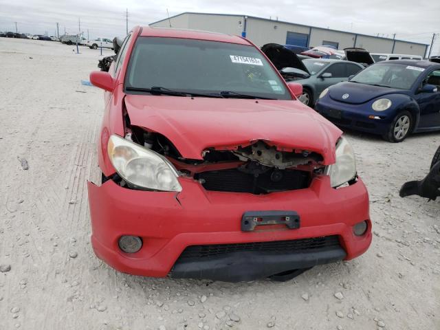 2T1KR32E48C710013 - 2008 TOYOTA COROLLA MA XR RED photo 5