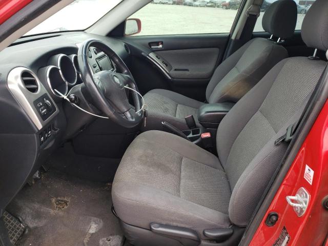 2T1KR32E48C710013 - 2008 TOYOTA COROLLA MA XR RED photo 7