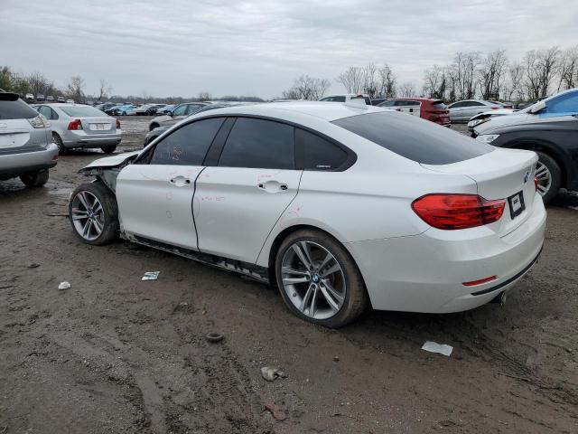 WBA4B1C52FD418471 - 2015 BMW 435 I GRAN COUPE WHITE photo 2