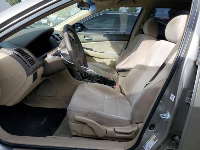 JHMCM56324C029793 - 2004 HONDA ACCORD LX TAN photo 7