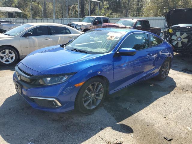 2HGFC3B33KH350359 - 2019 HONDA CIVIC EX BLUE photo 1