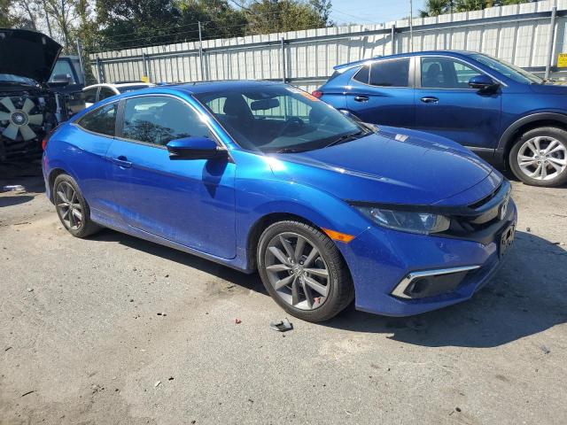 2HGFC3B33KH350359 - 2019 HONDA CIVIC EX BLUE photo 4