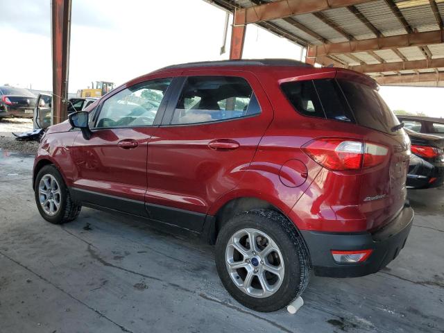 MAJ3S2GE8LC335178 - 2020 FORD ECOSPORT SE RED photo 2