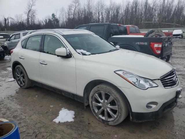 JN1BJ0HR2DM482349 - 2013 INFINITI EX37 BASE WHITE photo 4