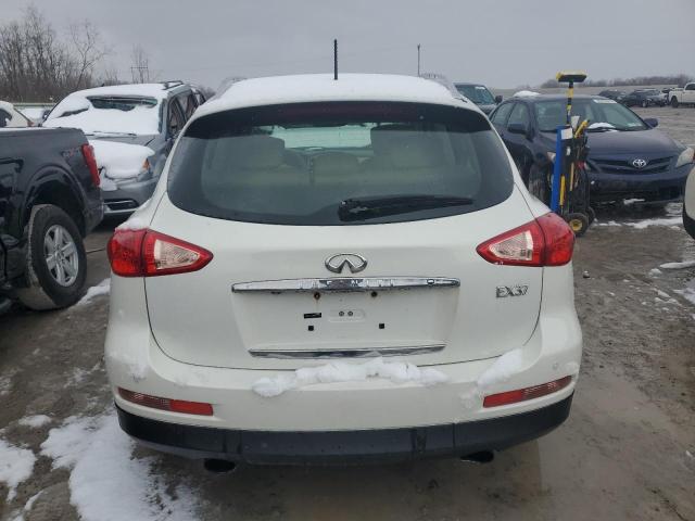 JN1BJ0HR2DM482349 - 2013 INFINITI EX37 BASE WHITE photo 6