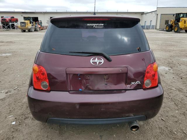 JTKKT624140072214 - 2004 TOYOTA SCION XA BURGUNDY photo 6