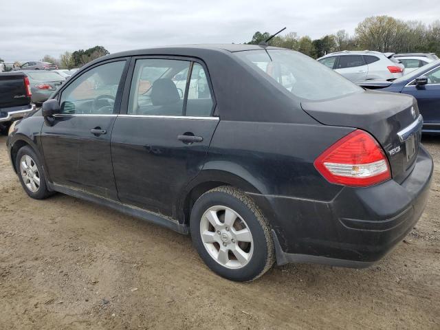 3N1BC11E28L367192 - 2008 NISSAN VERSA S BLACK photo 2