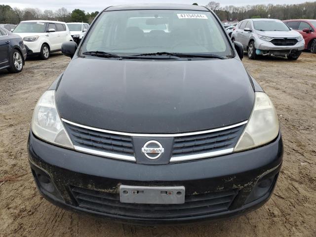 3N1BC11E28L367192 - 2008 NISSAN VERSA S BLACK photo 5