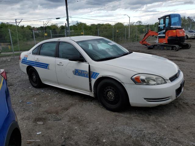 2G1WS57M791283730 - 2009 CHEVROLET IMPALA POLICE WHITE photo 4