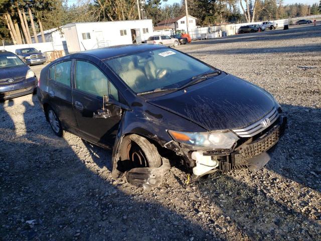 JHMZE2H52AS002227 - 2010 HONDA INSIGHT LX BLACK photo 4