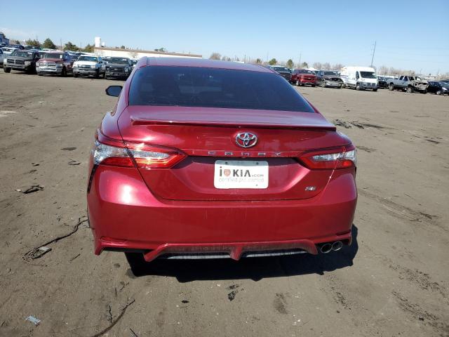 4T1B11HK4JU610023 - 2018 TOYOTA CAMRY L BURGUNDY photo 6