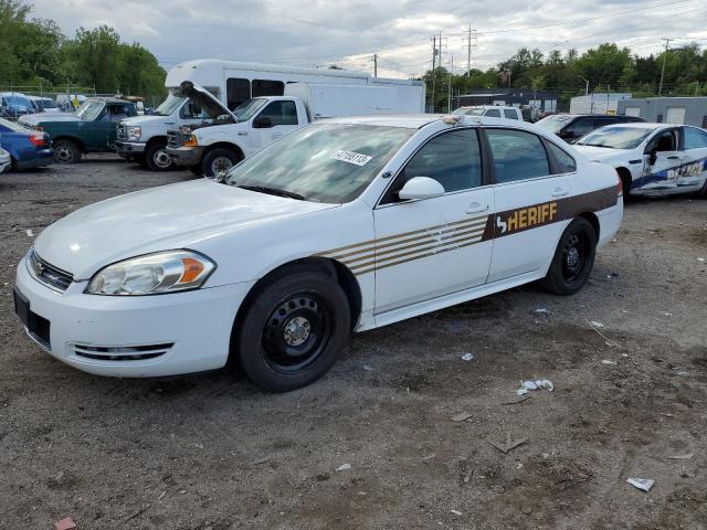 2G1WD5E38C1158845 - 2012 CHEVROLET IMPALA POLICE WHITE photo 1