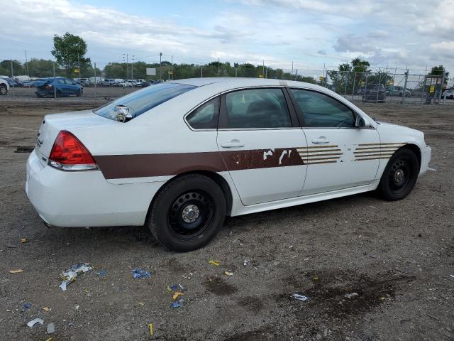 2G1WD5E38C1158845 - 2012 CHEVROLET IMPALA POLICE WHITE photo 3