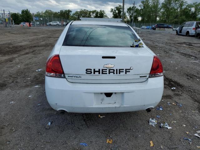 2G1WD5E38C1158845 - 2012 CHEVROLET IMPALA POLICE WHITE photo 6