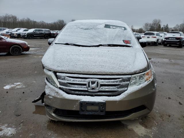 5FNRL5H67DB037977 - 2013 HONDA ODYSSEY EXL TAN photo 5