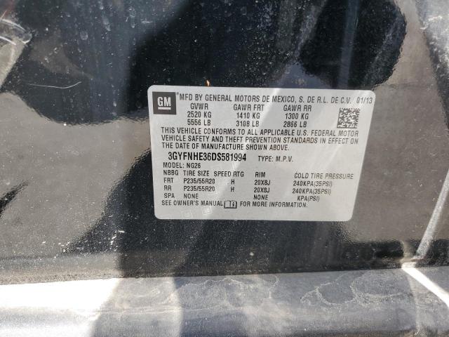 3GYFNHE36DS581994 - 2013 CADILLAC SRX PERFORMANCE COLLECTION Қара фото 13