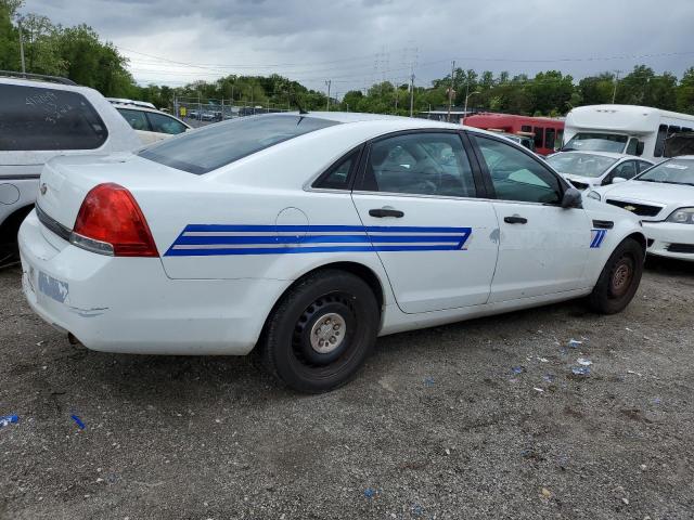 6G1MK5R33CL666256 - 2012 CHEVROLET CAPRICE POLICE WHITE photo 3