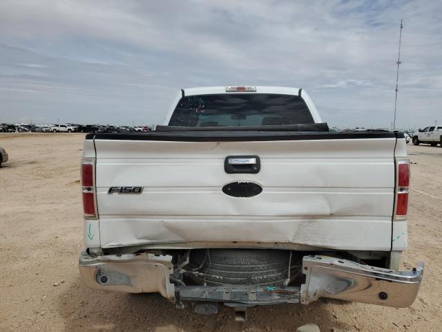 1FTEW1C80AFC84384 - 2010 FORD F150 SUPERCREW WHITE photo 6