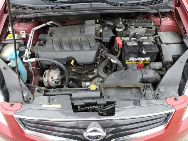 3N1AB6AP0CL756032 - 2012 NISSAN SENTRA 2.0 RED photo 11