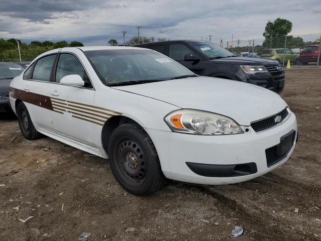 2G1WD5E39E1109947 - 2014 CHEVROLET IMPALA LIM POLICE WHITE photo 4