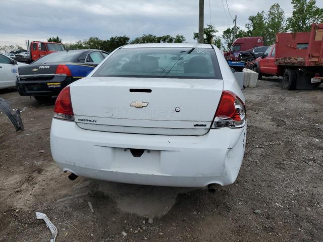 2G1WD5E33E1110088 - 2014 CHEVROLET IMPALA LIM POLICE WHITE photo 6