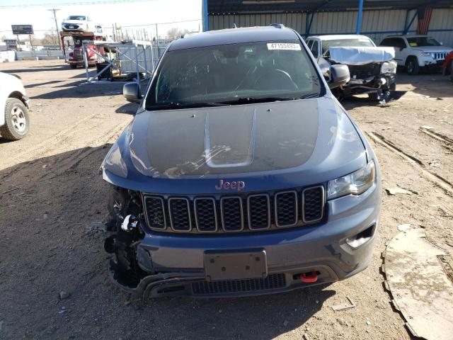 1C4RJFLGXKC727048 - 2019 JEEP GRAND CHER TRAILHAWK BLUE photo 5