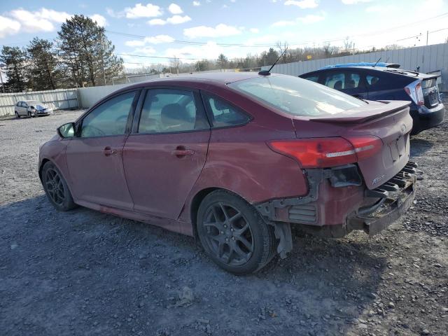 1FADP3F21FL344411 - 2015 FORD FOCUS SE MAROON photo 2