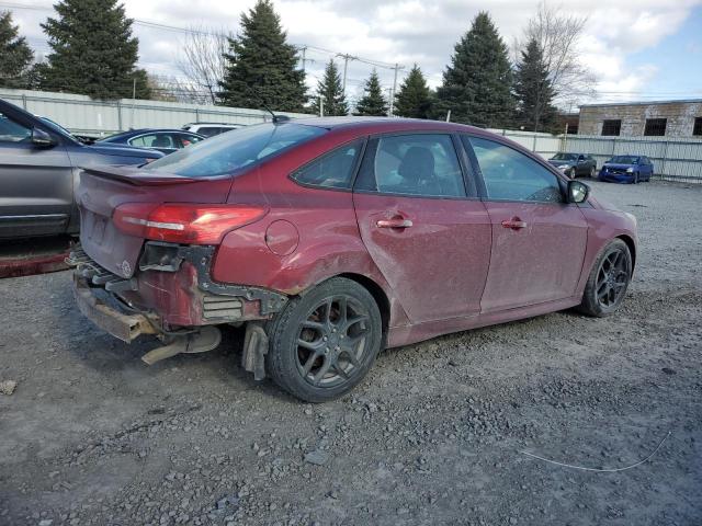 1FADP3F21FL344411 - 2015 FORD FOCUS SE MAROON photo 3