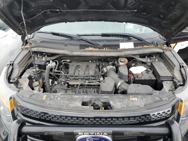 1FM5K8AR8EGA60131 - 2014 FORD EXPLORER POLICE INTERCEPTOR BLACK photo 11