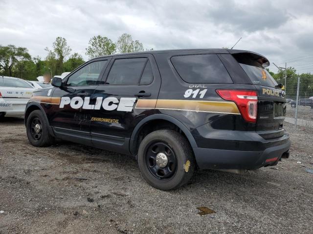 1FM5K8AR8EGA60131 - 2014 FORD EXPLORER POLICE INTERCEPTOR BLACK photo 2