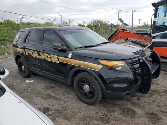 1FM5K8AR8EGA60131 - 2014 FORD EXPLORER POLICE INTERCEPTOR BLACK photo 4