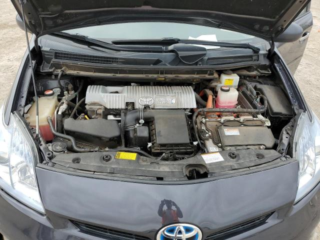 JTDKN3DP6F3070662 - 2015 TOYOTA PRIUS PLUG CHARCOAL photo 11