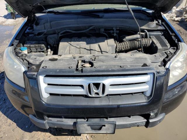 5FNYF18588B010683 - 2008 HONDA PILOT EXL BLACK photo 12