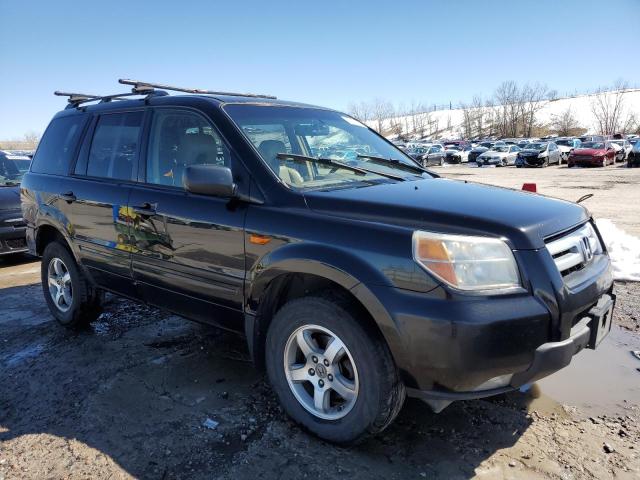 5FNYF18588B010683 - 2008 HONDA PILOT EXL BLACK photo 4