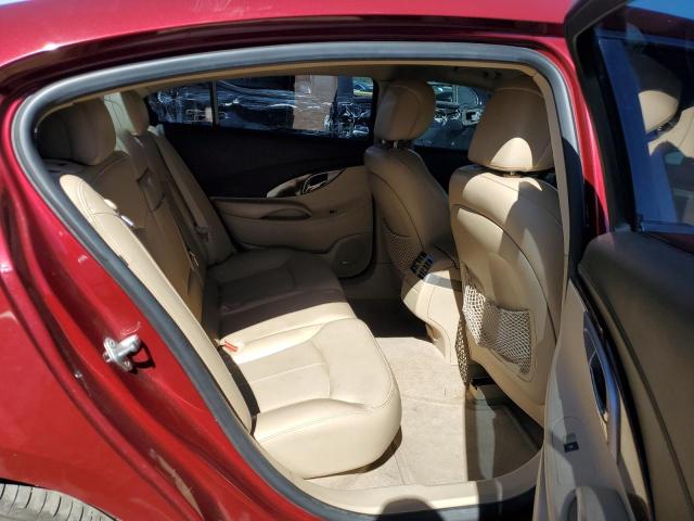 1G4GE5GVXAF321472 - 2010 BUICK LACROSSE CXS RED photo 10