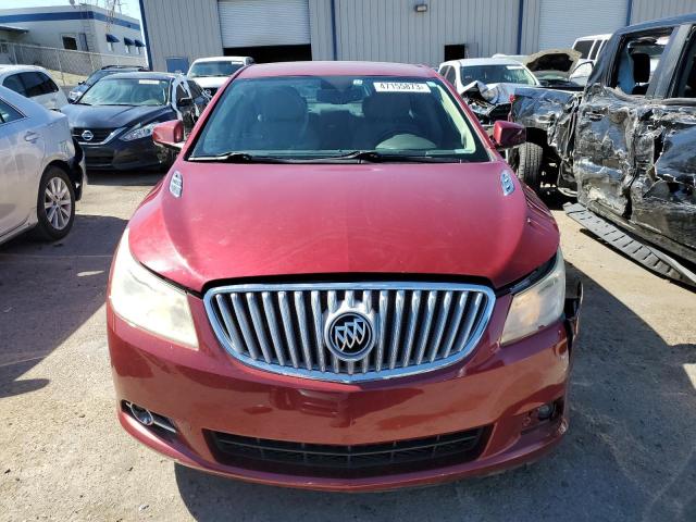 1G4GE5GVXAF321472 - 2010 BUICK LACROSSE CXS RED photo 5
