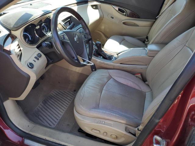 1G4GE5GVXAF321472 - 2010 BUICK LACROSSE CXS RED photo 7