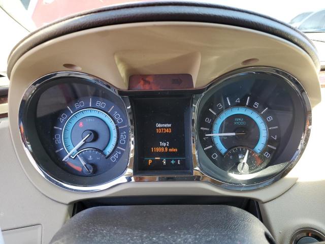 1G4GE5GVXAF321472 - 2010 BUICK LACROSSE CXS RED photo 9