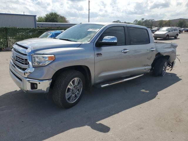 5TFAW5F19EX355571 - 2014 TOYOTA TUNDRA CREWMAX PLATINUM Gümüş foto 1