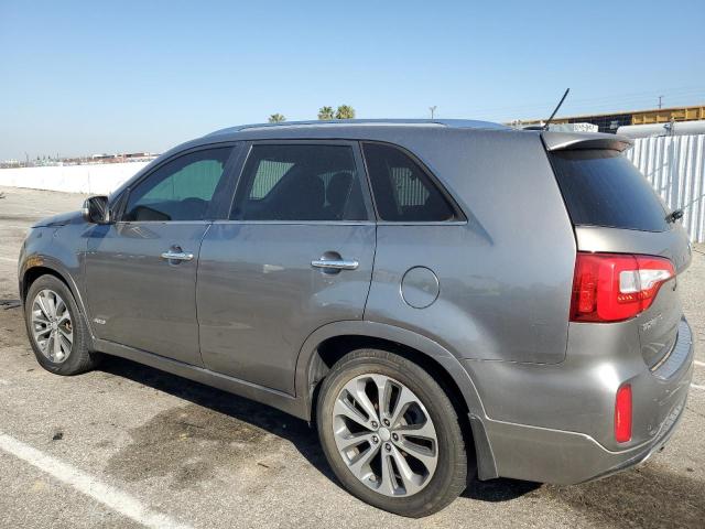 5XYKWDA71FG559943 - 2015 KIA SORENTO SX GRAY photo 2