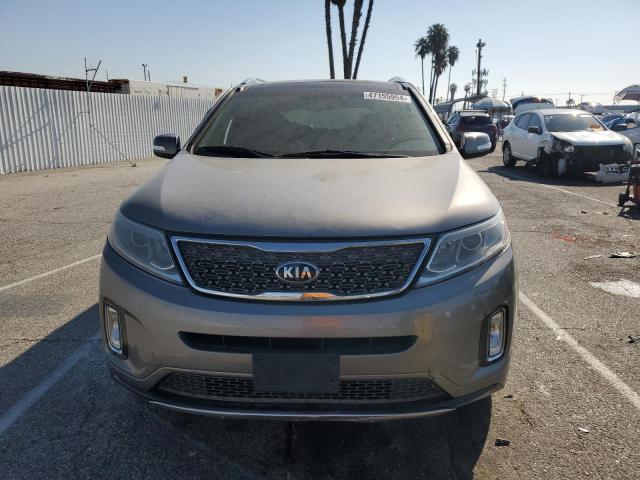 5XYKWDA71FG559943 - 2015 KIA SORENTO SX GRAY photo 5