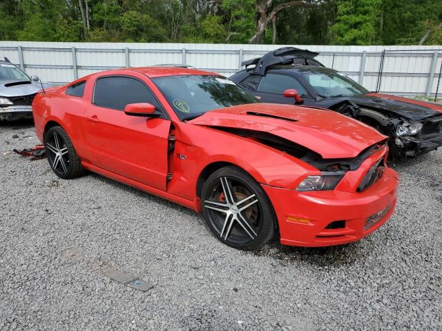 1ZVBP8CF5E5218915 - 2014 FORD MUSTANG GT RED photo 4