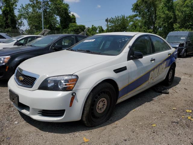 6G3NS5U34EL967396 - 2014 CHEVROLET CAPRICE POLICE WHITE photo 1