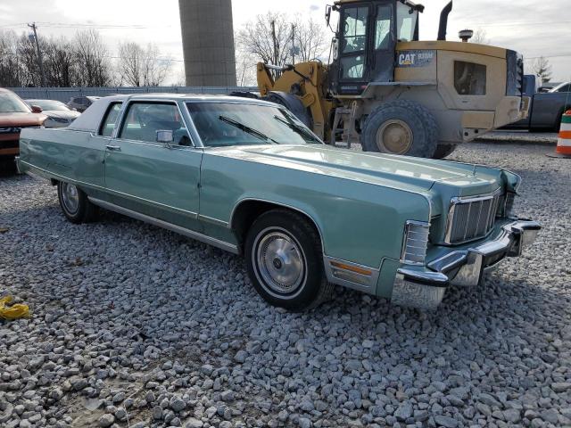 6Y81A918707 - 1976 LINCOLN CONTINENTA GREEN photo 4