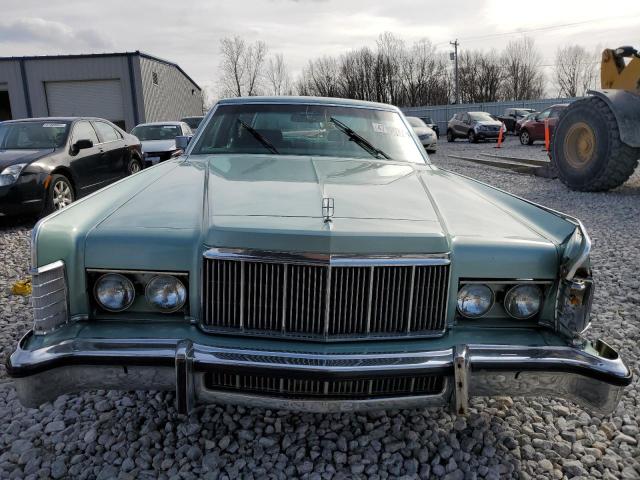 6Y81A918707 - 1976 LINCOLN CONTINENTA GREEN photo 5