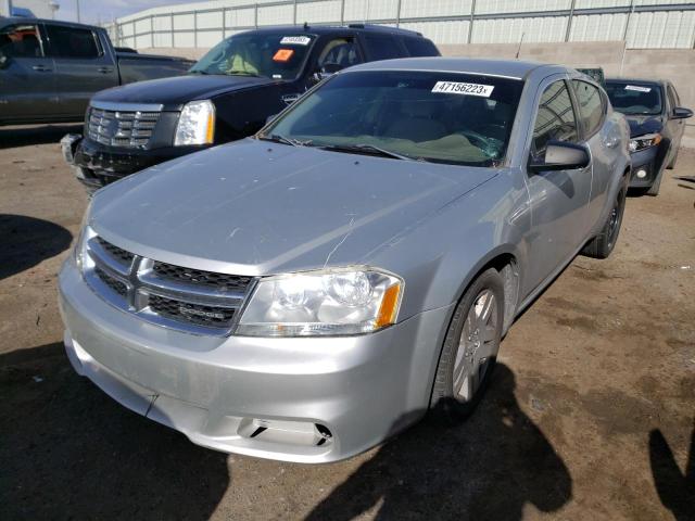 1B3BD4FG9BN551723 - 2011 DODGE AVENGER EXPRESS 银色 照片 1