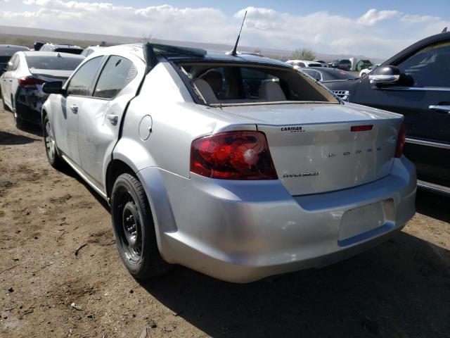 1B3BD4FG9BN551723 - 2011 DODGE AVENGER EXPRESS 银色 照片 2