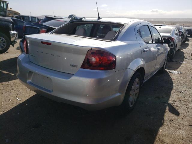 1B3BD4FG9BN551723 - 2011 DODGE AVENGER EXPRESS SILVER photo 3