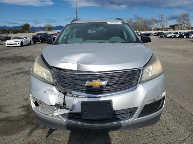 1GNKRFED8GJ150754 - 2016 CHEVROLET TRAVERSE LS SILVER photo 5